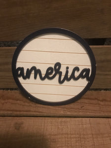 America Sign