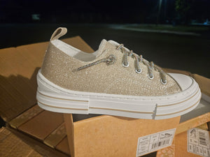 Gold Aman Shoes