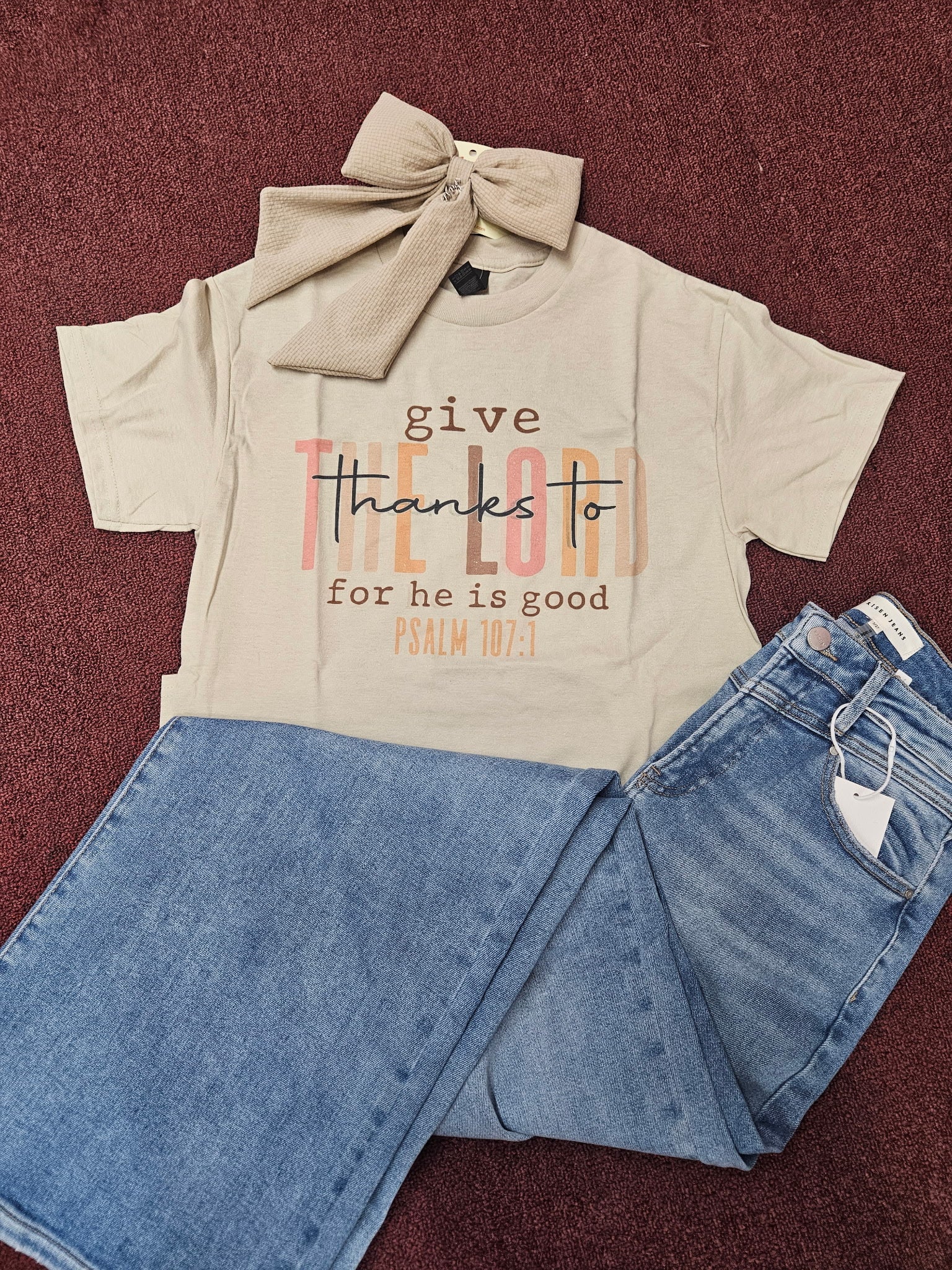 Give Thanks to Lord Color Block