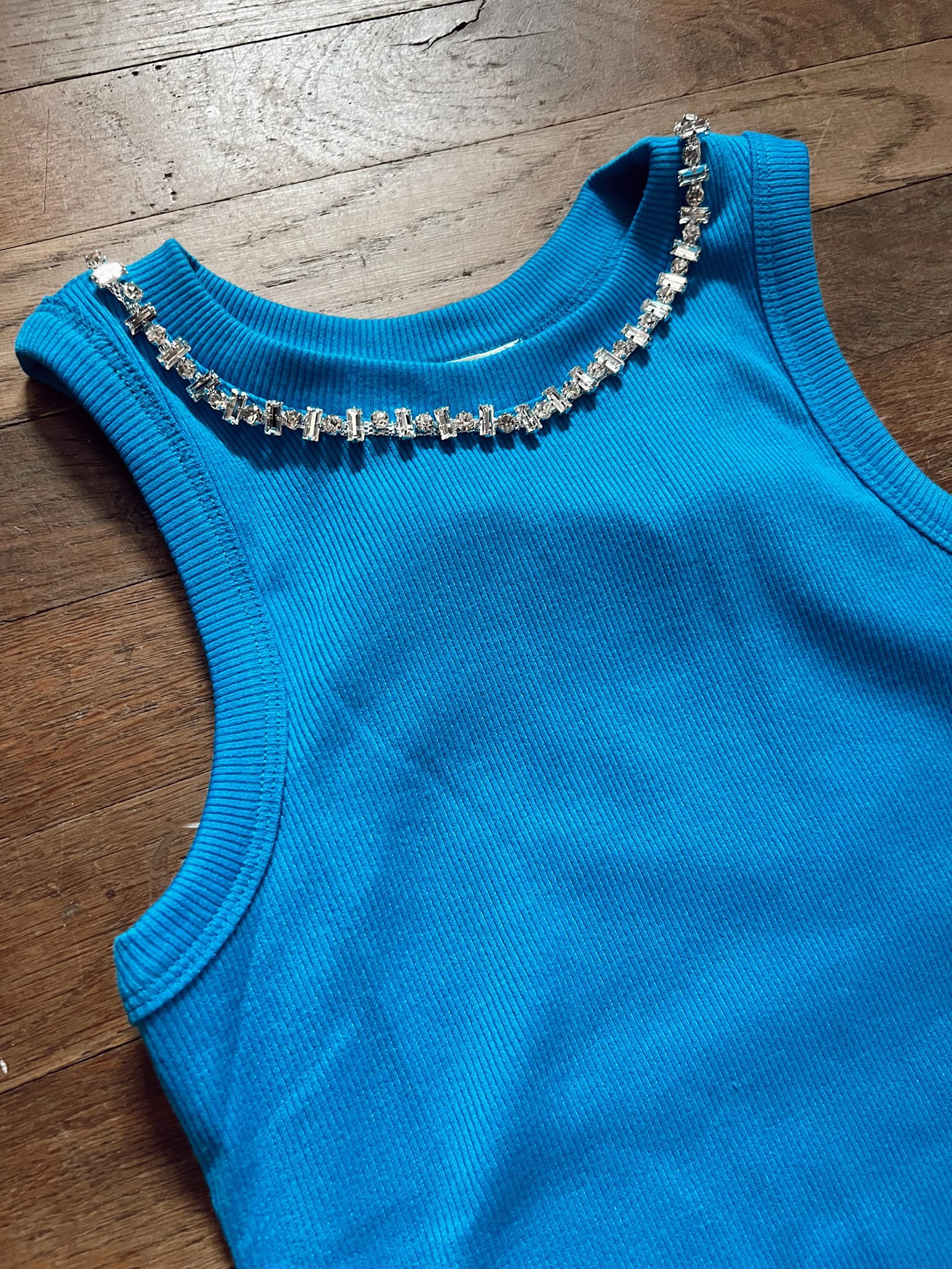 Blue Diamond Girl Top