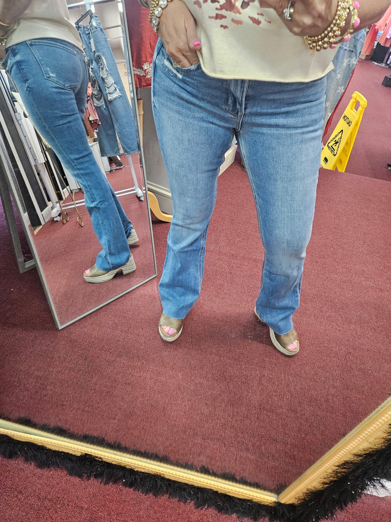 FM Well-Rounded MR Clean Cut Bootcut Jeans