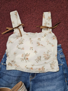 Poppy White Blouse