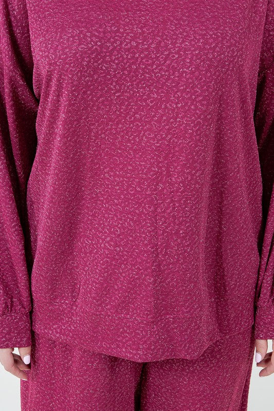 Plus Sparkle Girl Top