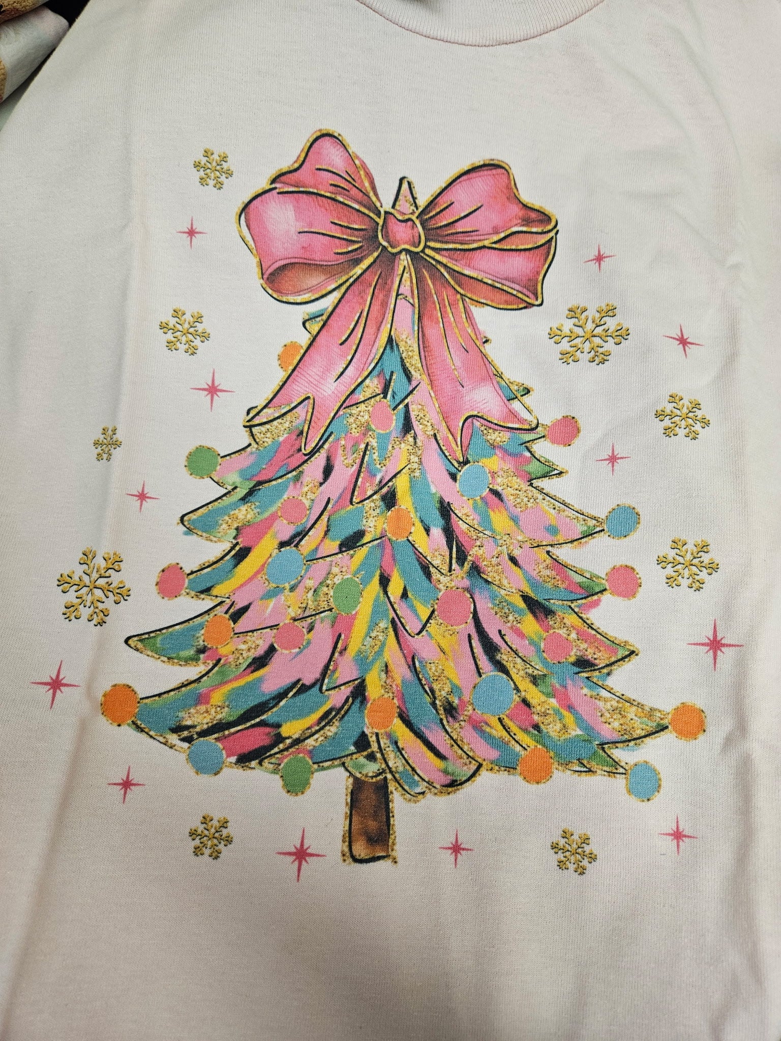 Neon Colored Christmas Tree