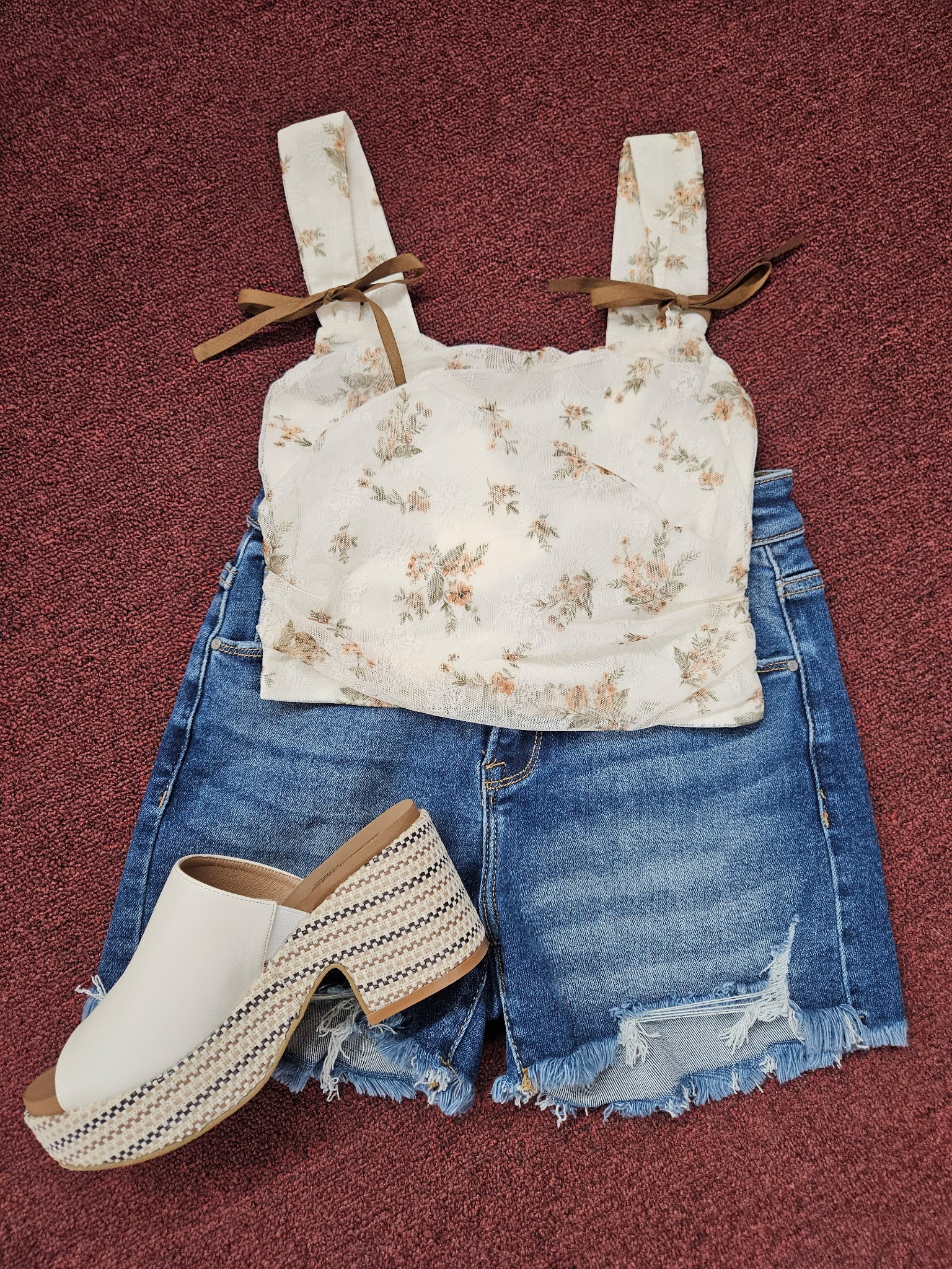 Poppy White Blouse