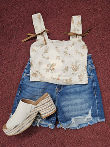 Poppy White Blouse