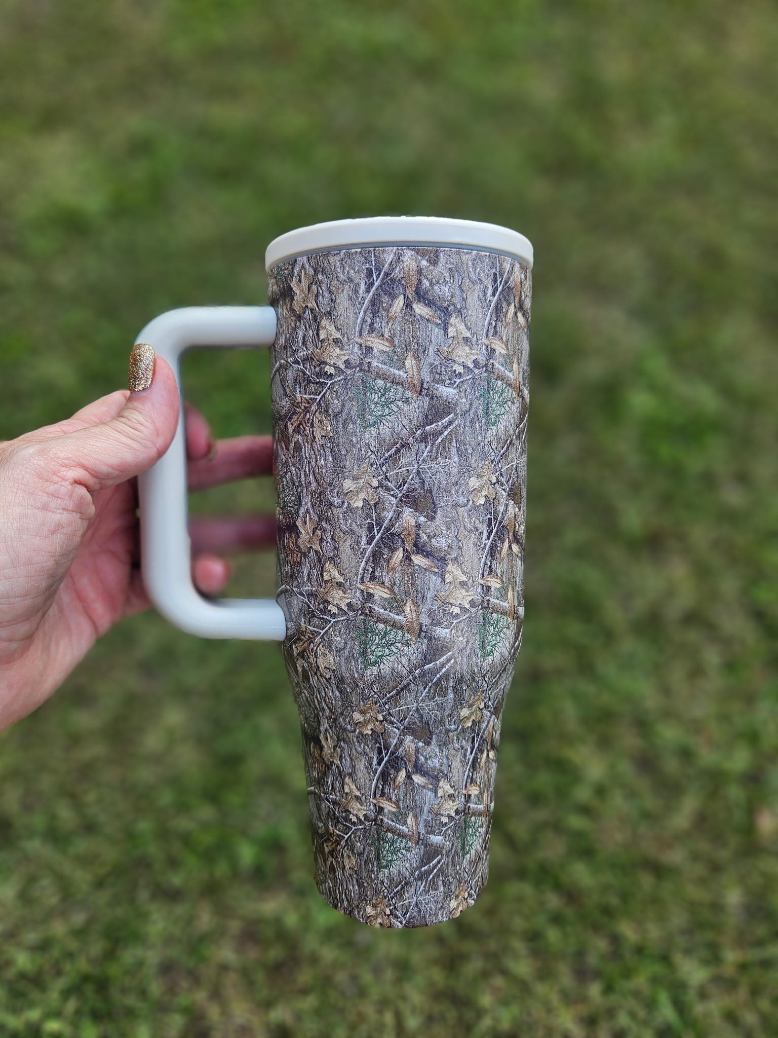 Camo Stainless Steel Tumbler