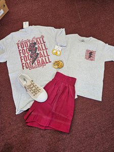 Football Lightning Bolt