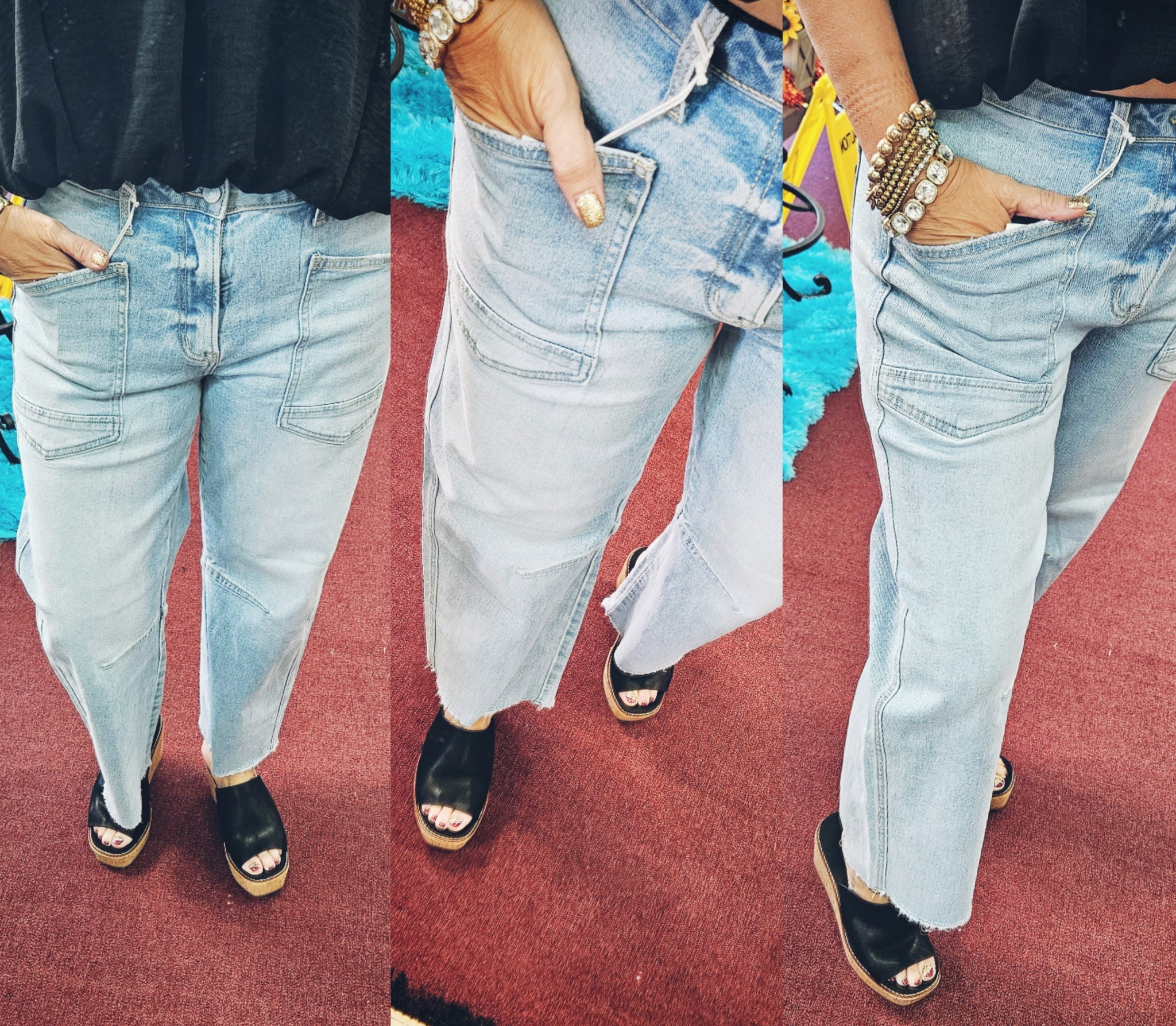 FM Barreling Jeans