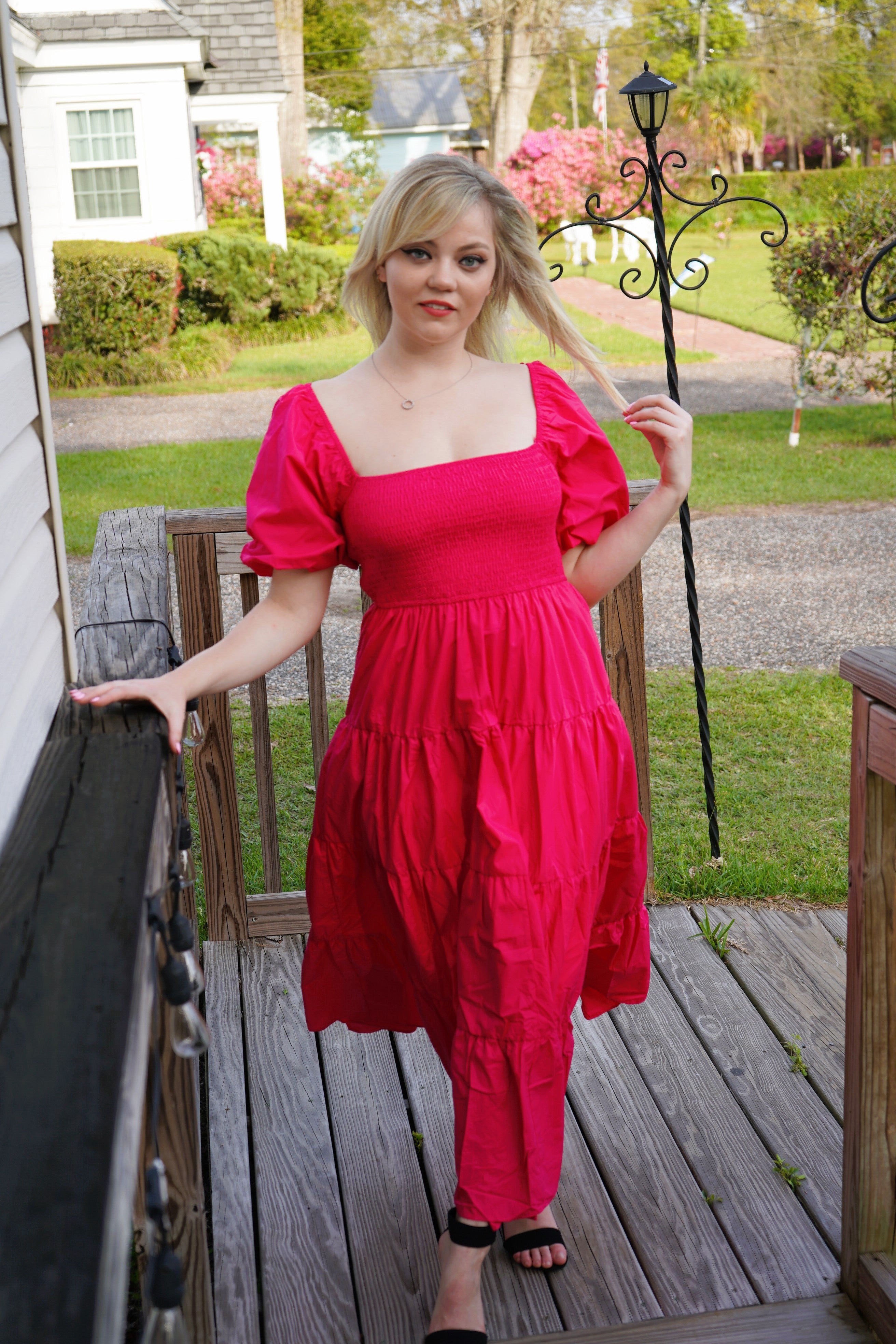 Popping Pink Maxi Dress