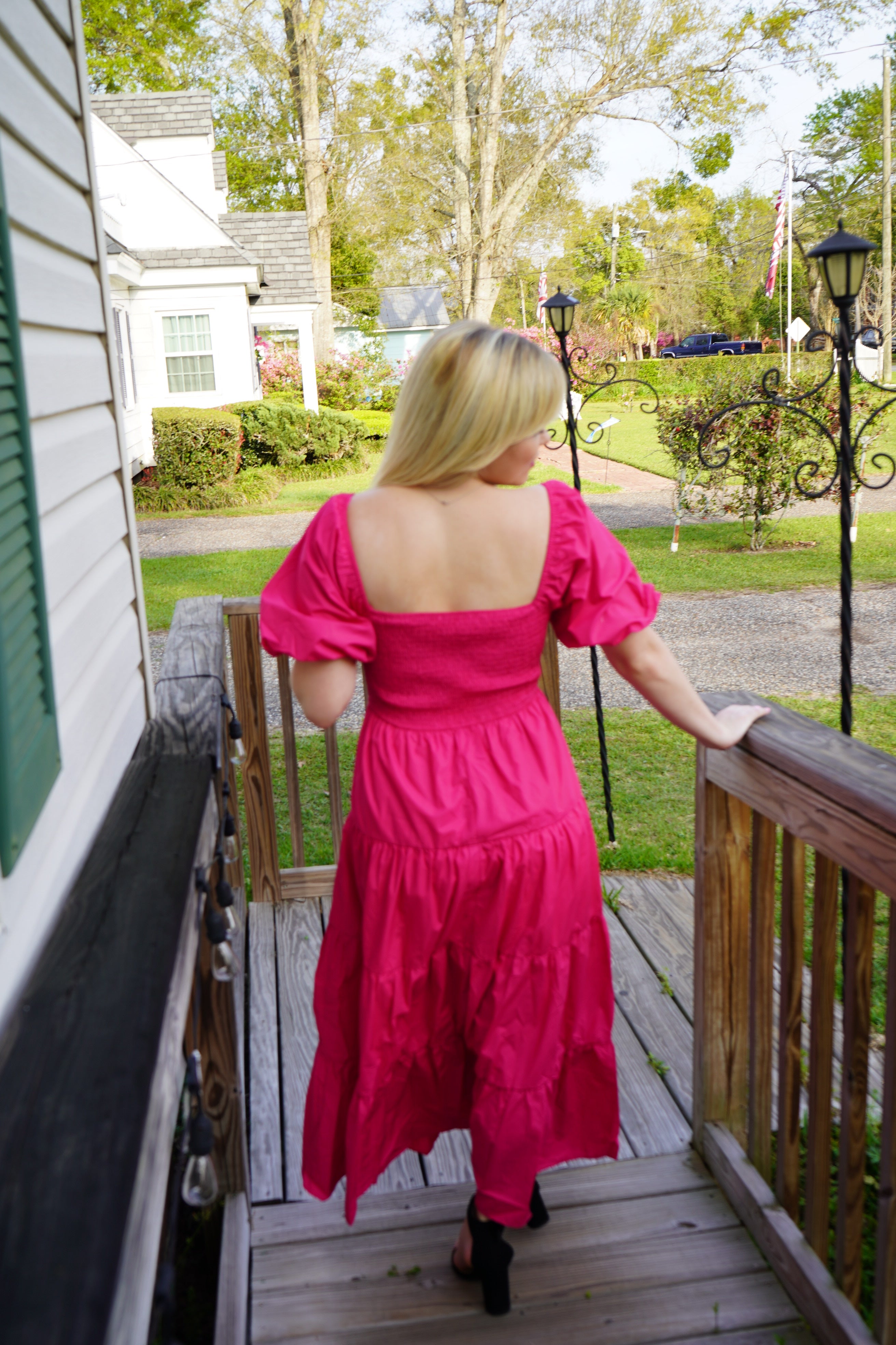 Popping Pink Maxi Dress