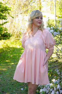 Peachy Queen Dress