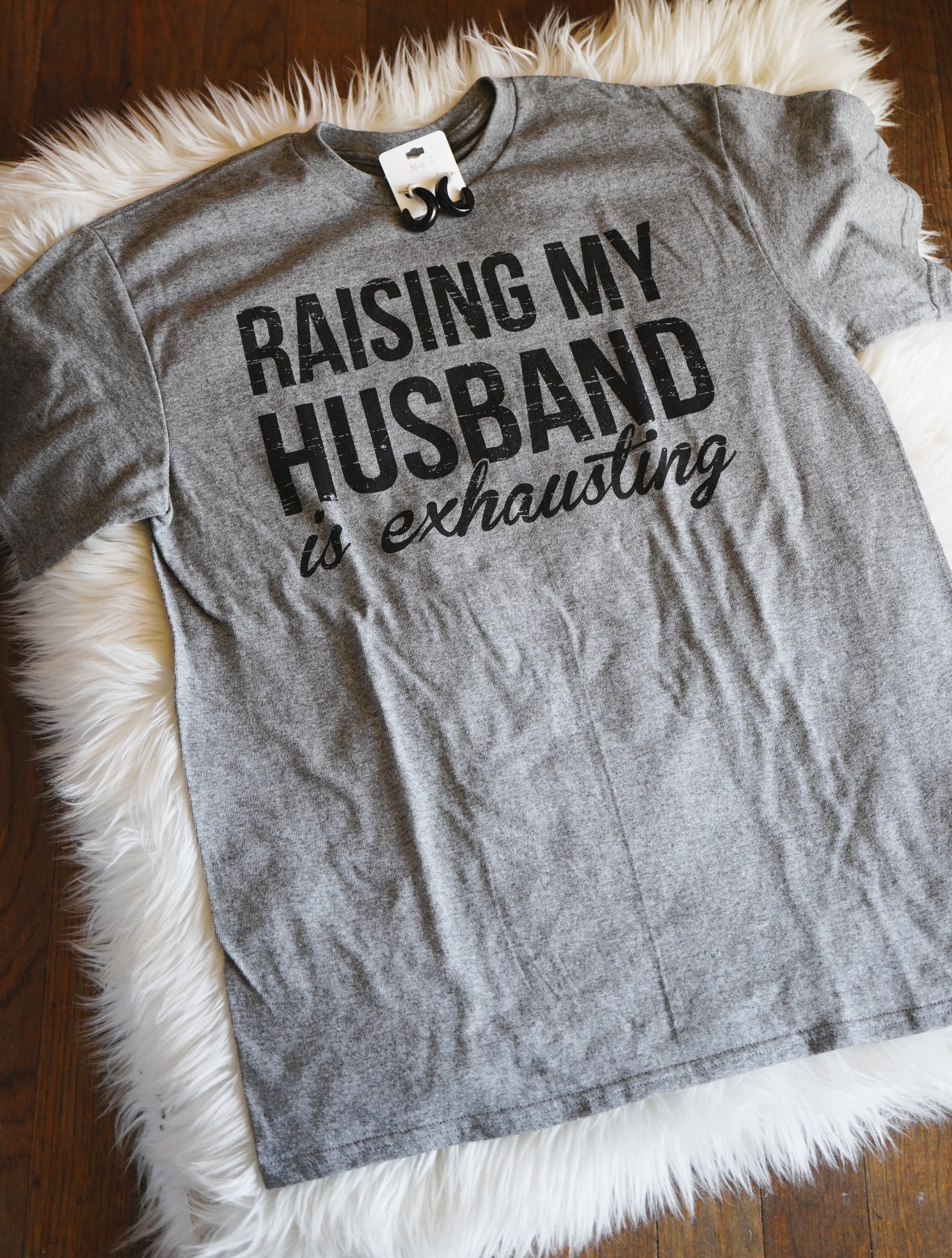 Husband Exhausting Graphic Tee