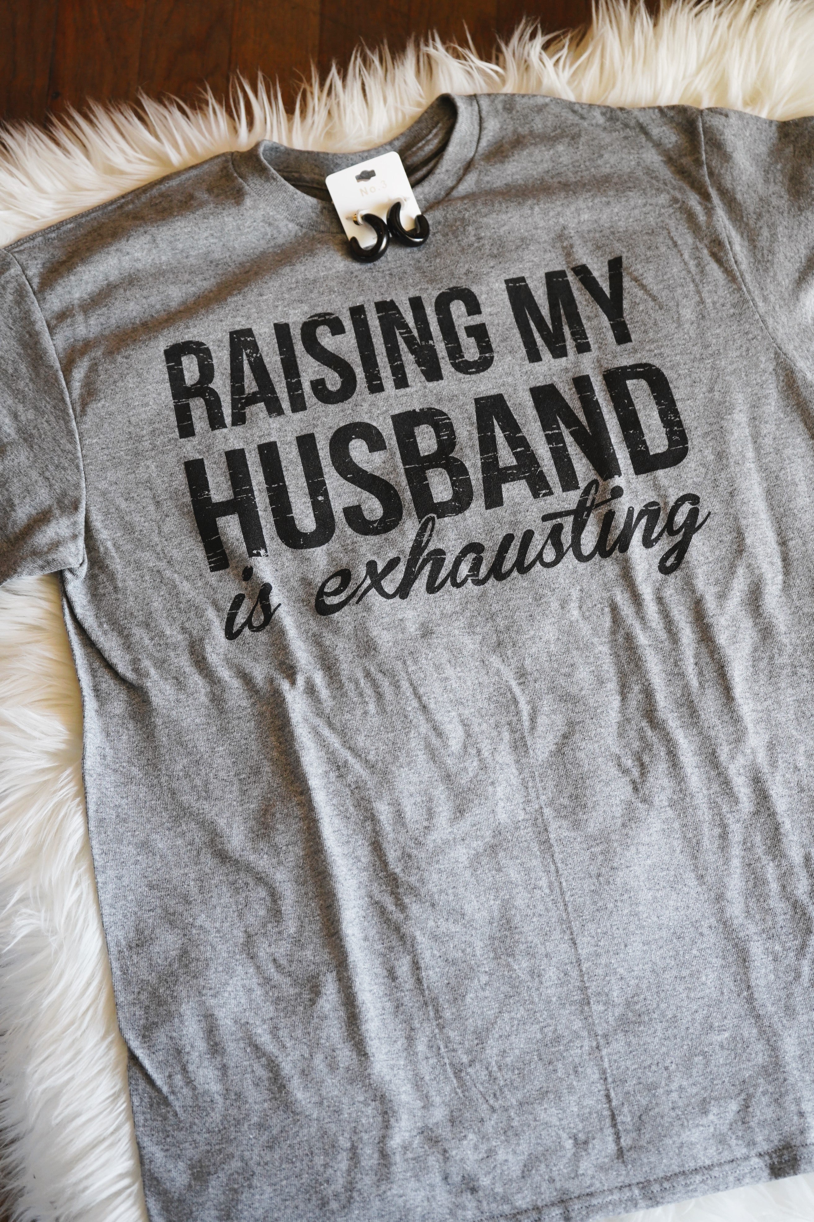 Husband Exhausting Graphic Tee