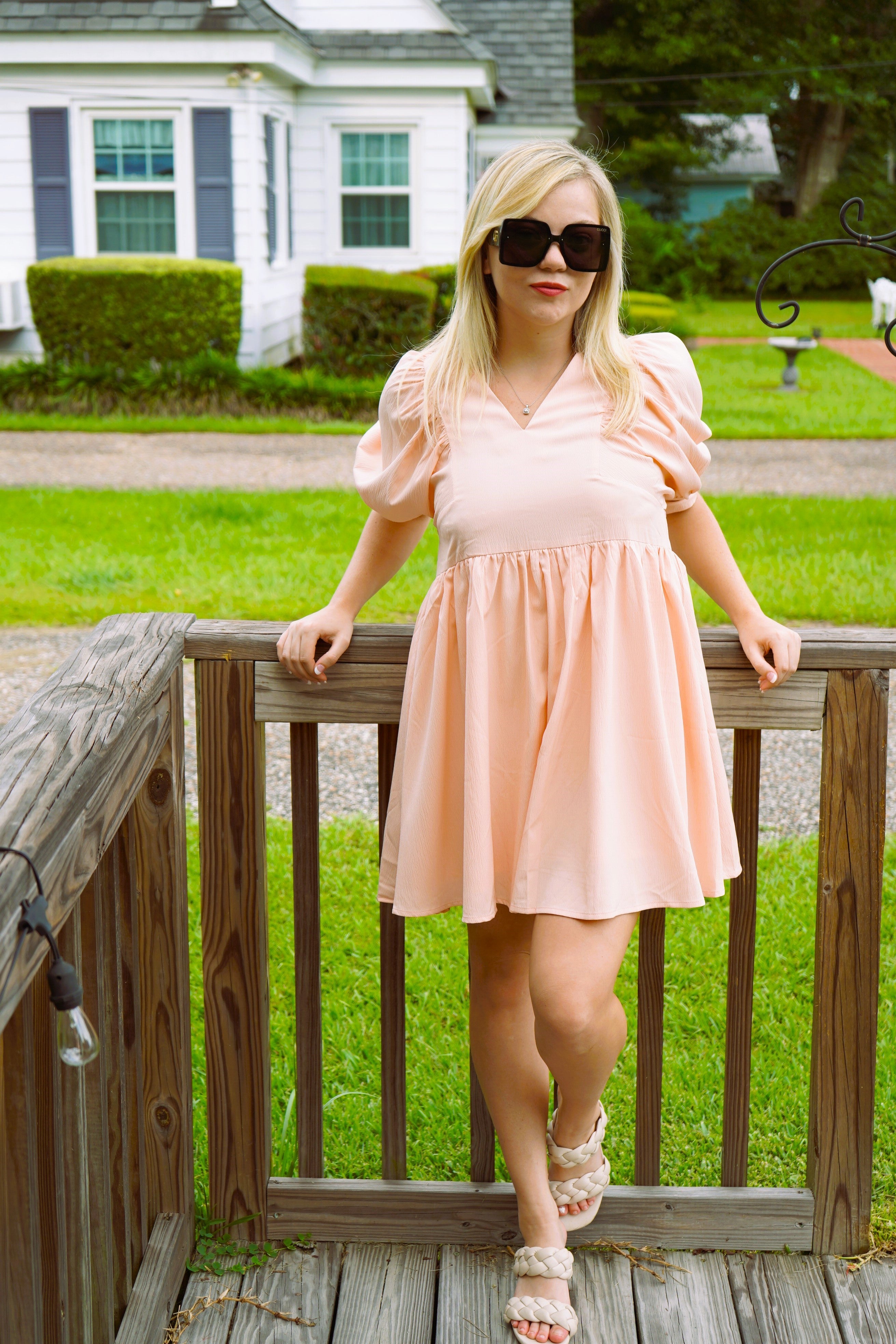 Peachy Queen Dress