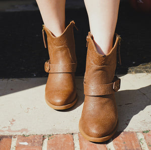 Tooled Tinker Bootie