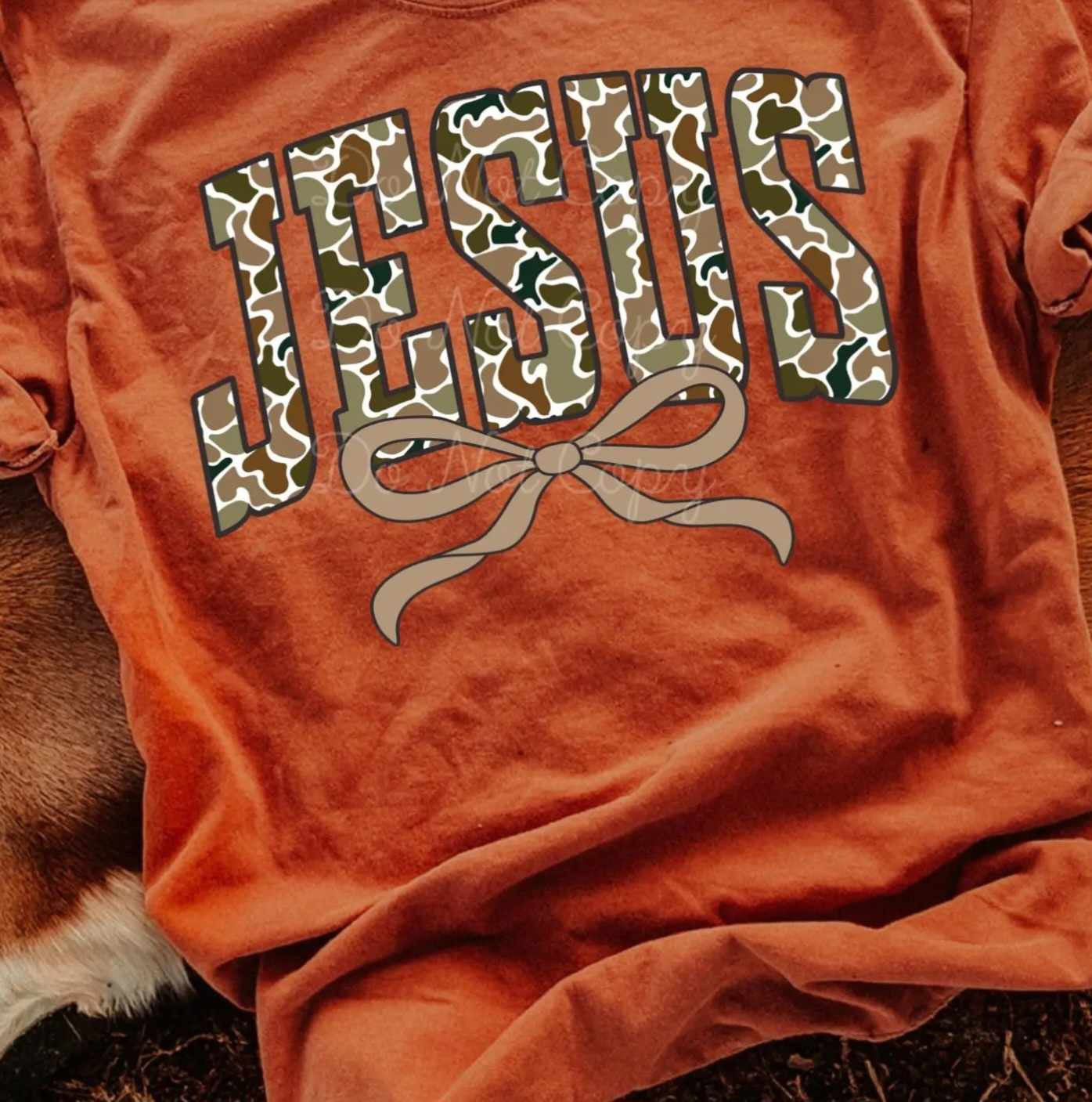 Camo Bow Jesus