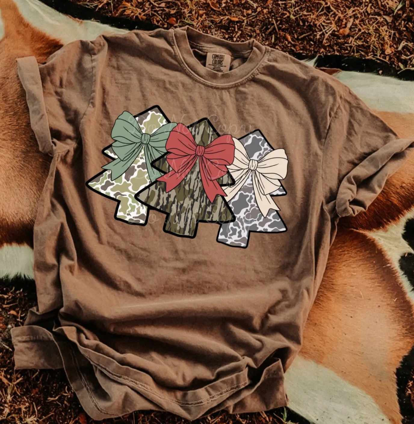 Camo Tree Trio