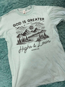 God is Greater than the Highs & Lows