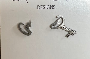 Dawgs Stud Earrings