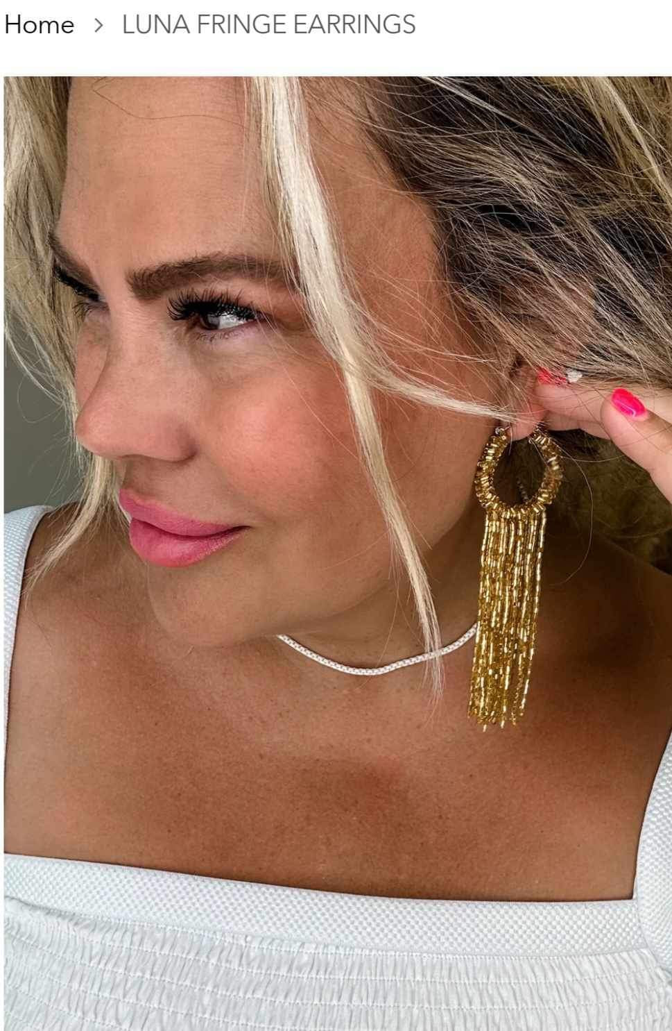 Luna Fringe Earrings