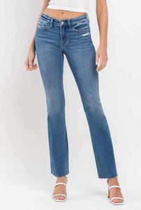 Well Rounded MR Bootcut Vervet Jeans