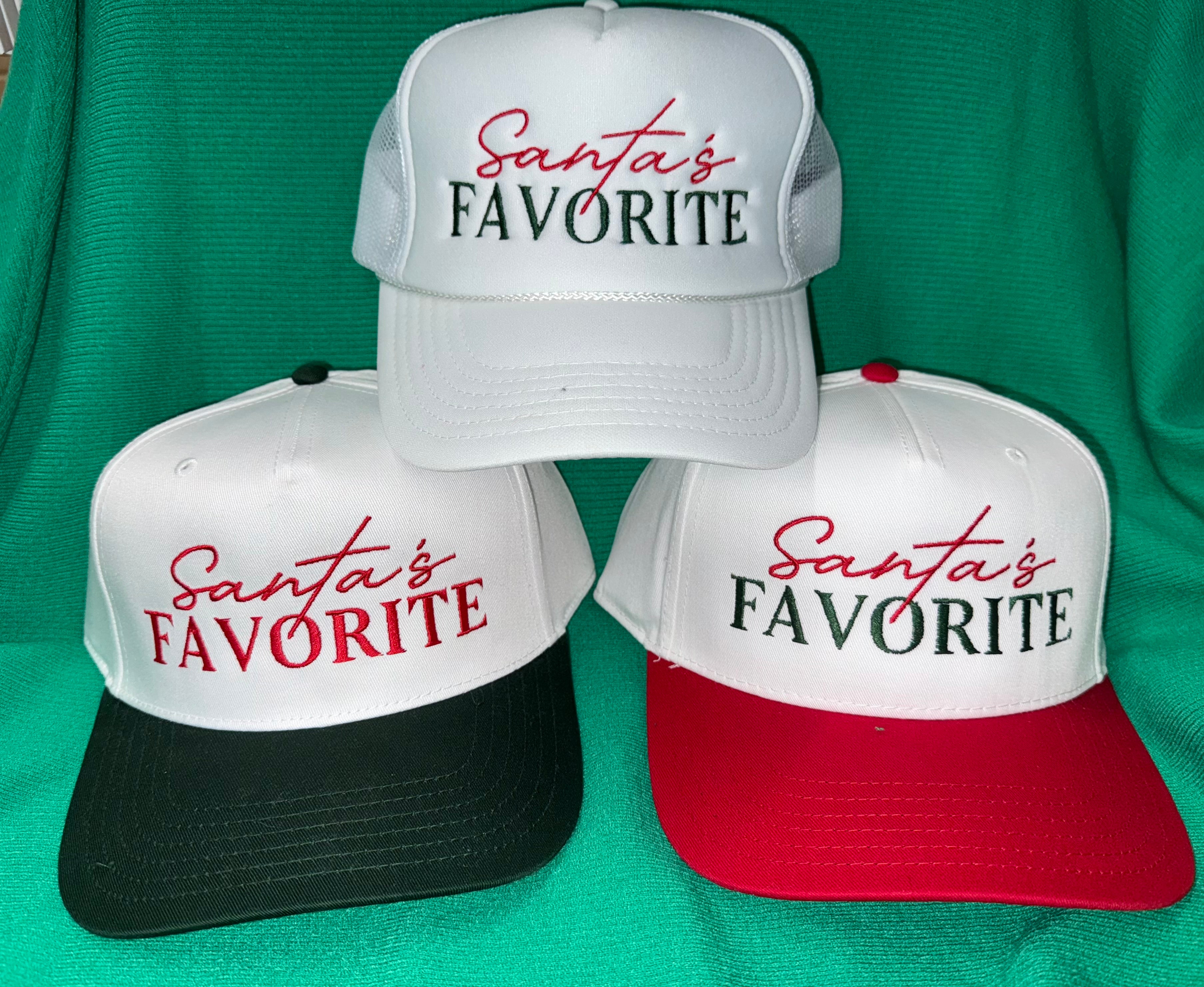 Santas Favorite Trucker Hat