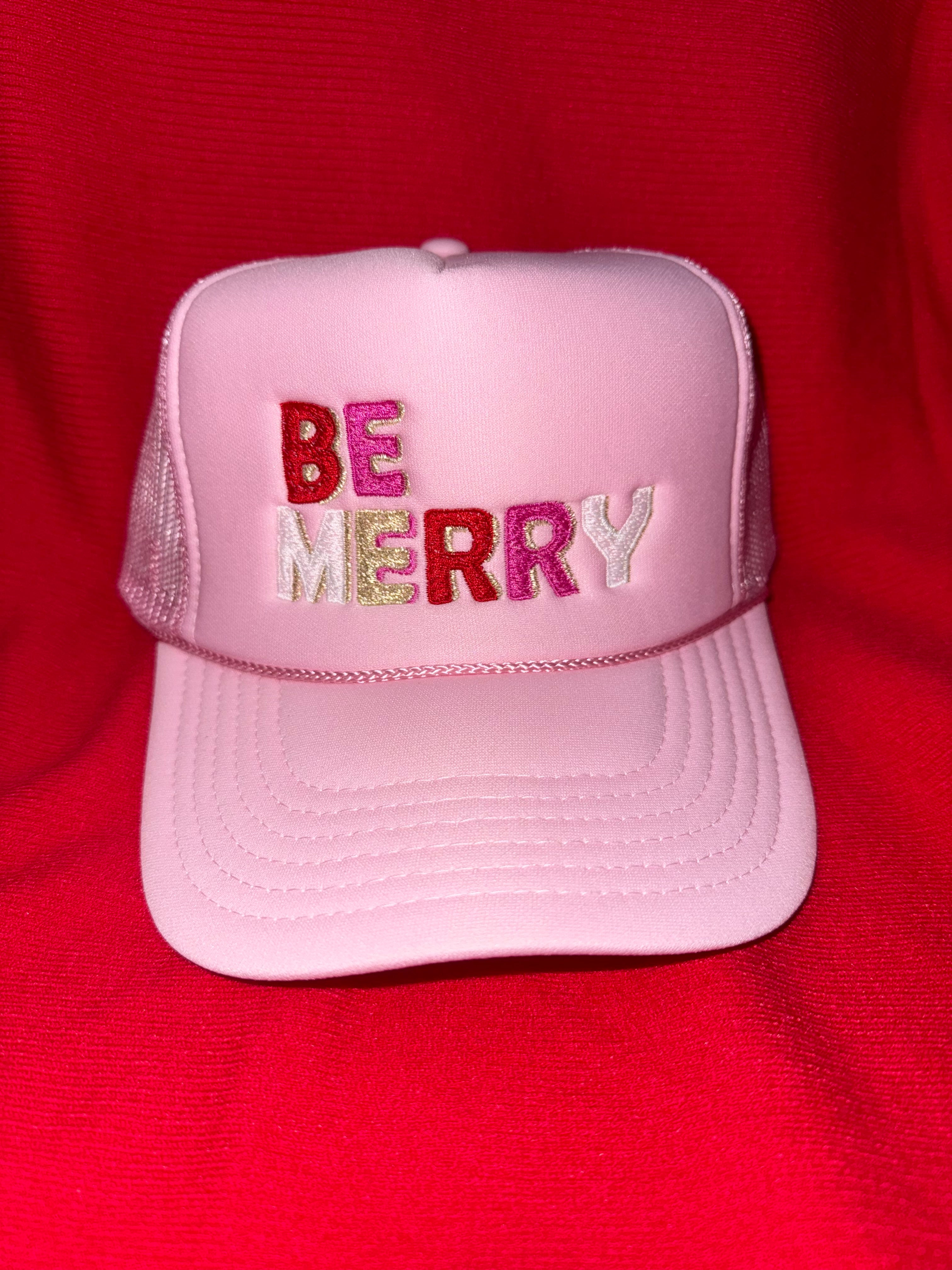 Be Merry Trucker Hat
