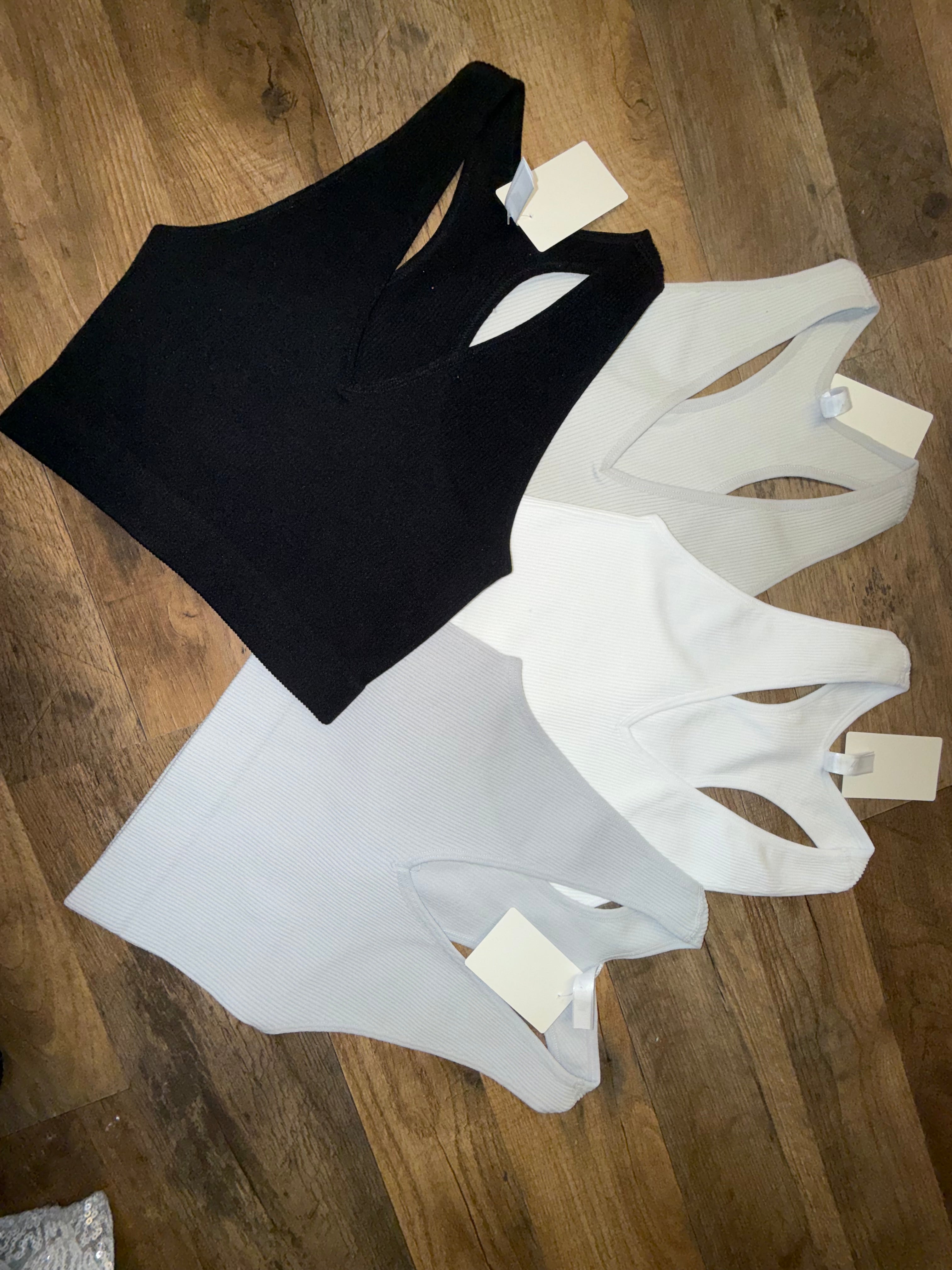 Seamless Ribbed Racerback Tank Top