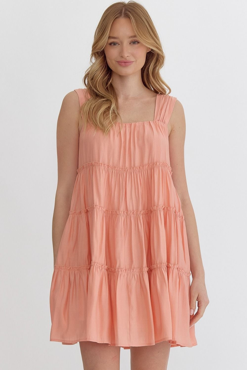 Stay Peachy Dress