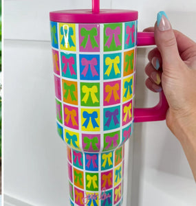 Bow Neon Bonanza Tumbler