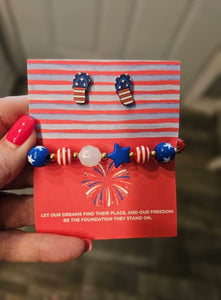 Patriotic Jewelry Set