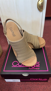 Natural Carley Knit Wedge
