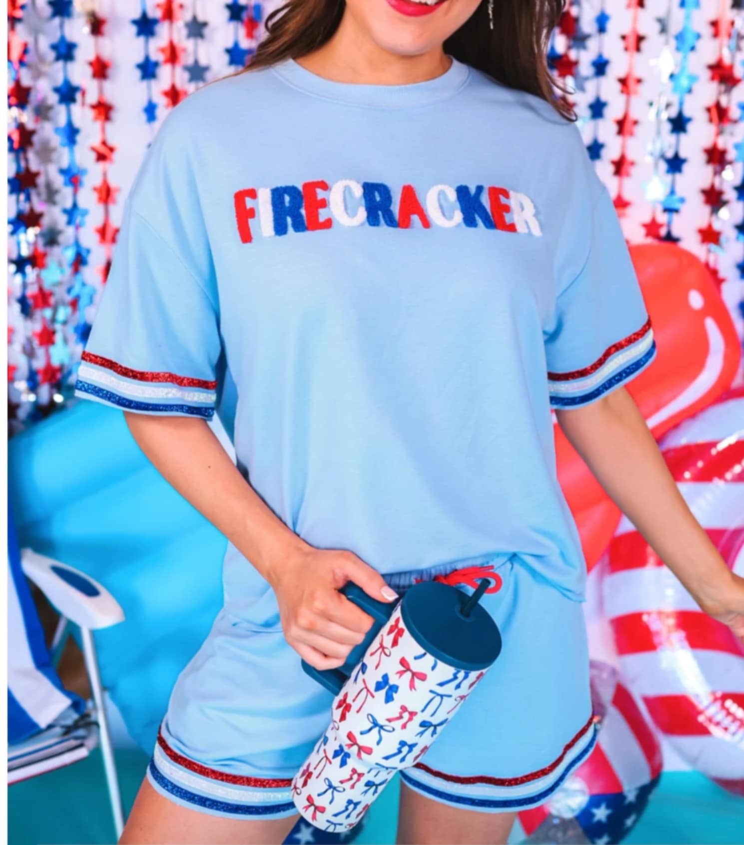 Firecracker Short Set