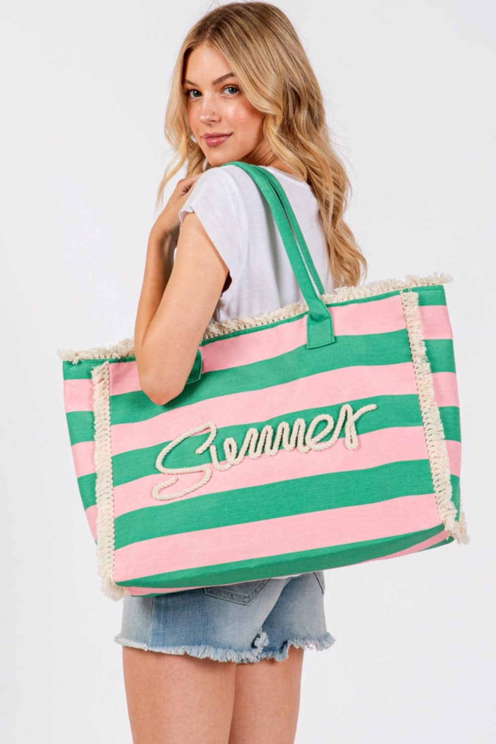 Summer Sewn Tote Bag