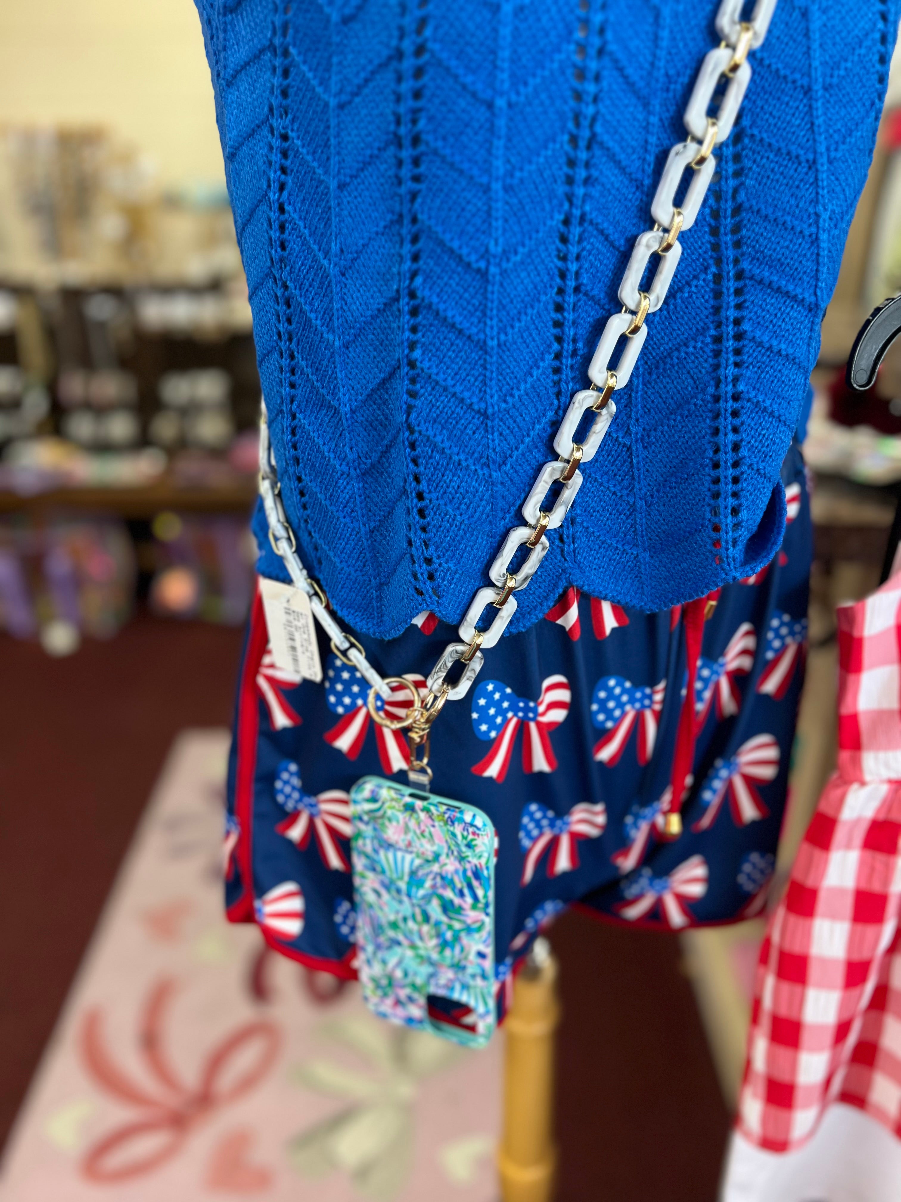 Crossbody Chain Phone Holder