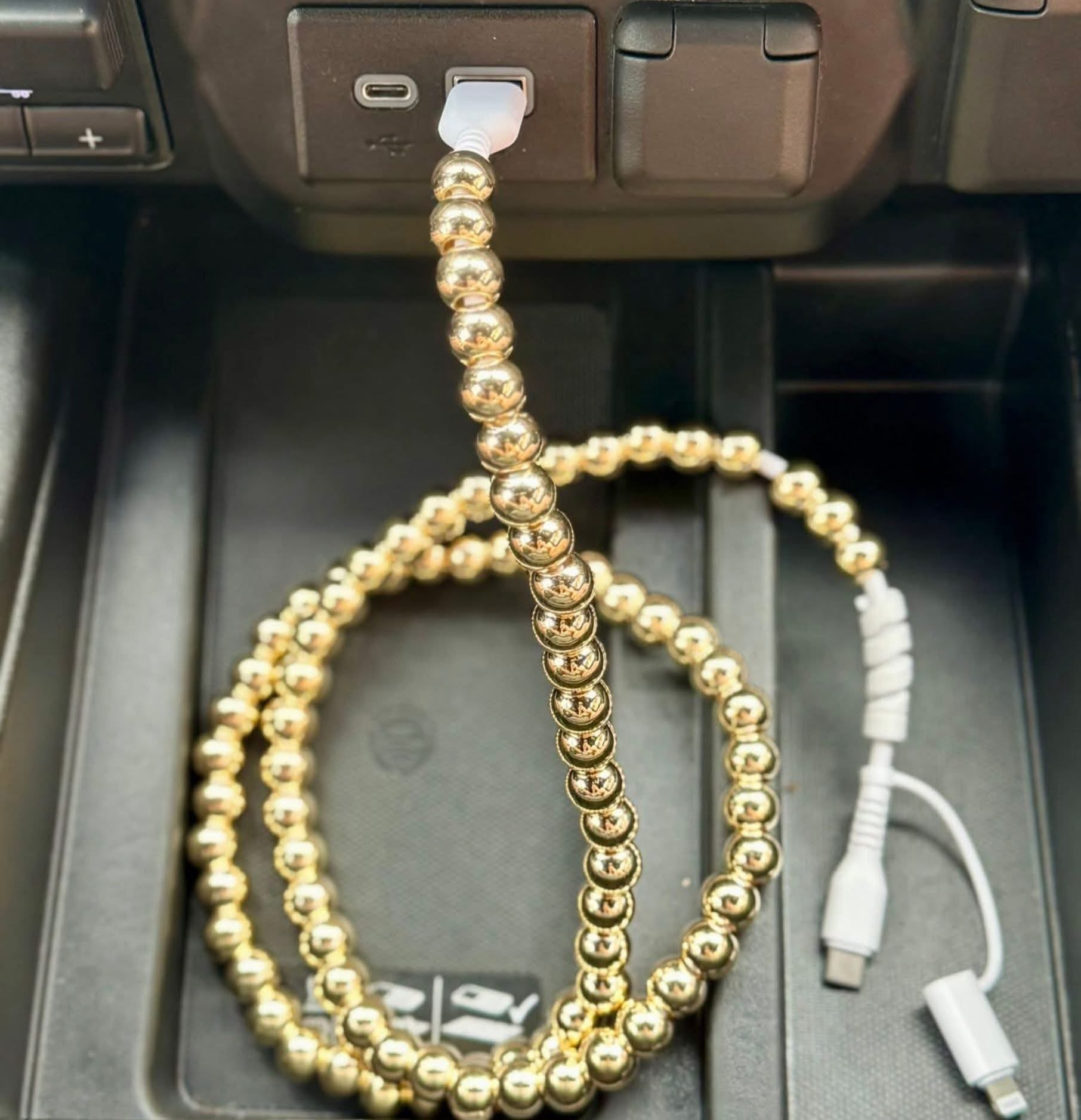 Lightning Beaded Phone Charger