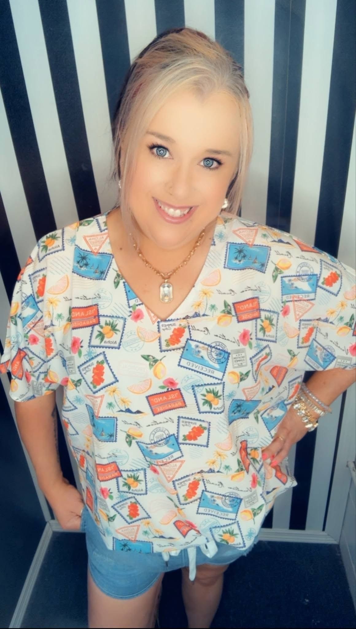 Passport Needed Tunic Top