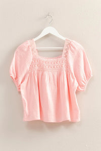 Valerie Crochet Top