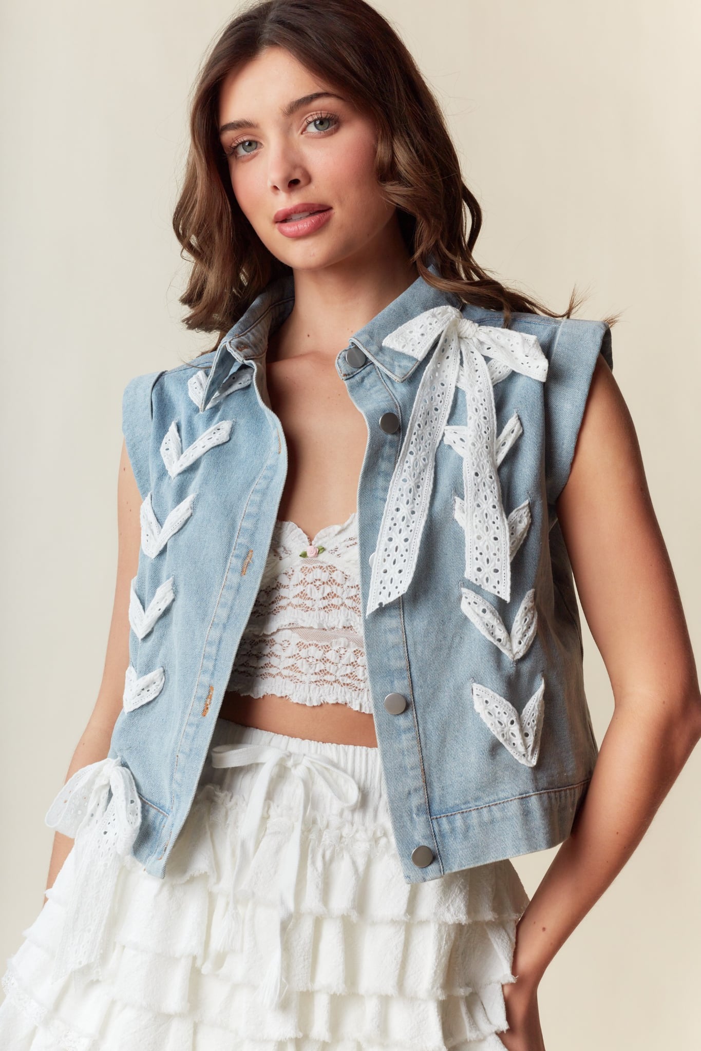 Denim Diva Vest