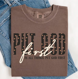 Put God First