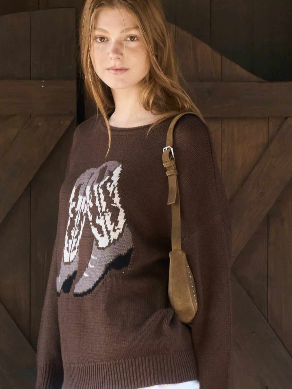 Western Rodeo Knit Top