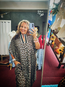 Plus Cheetah Poppin Dress