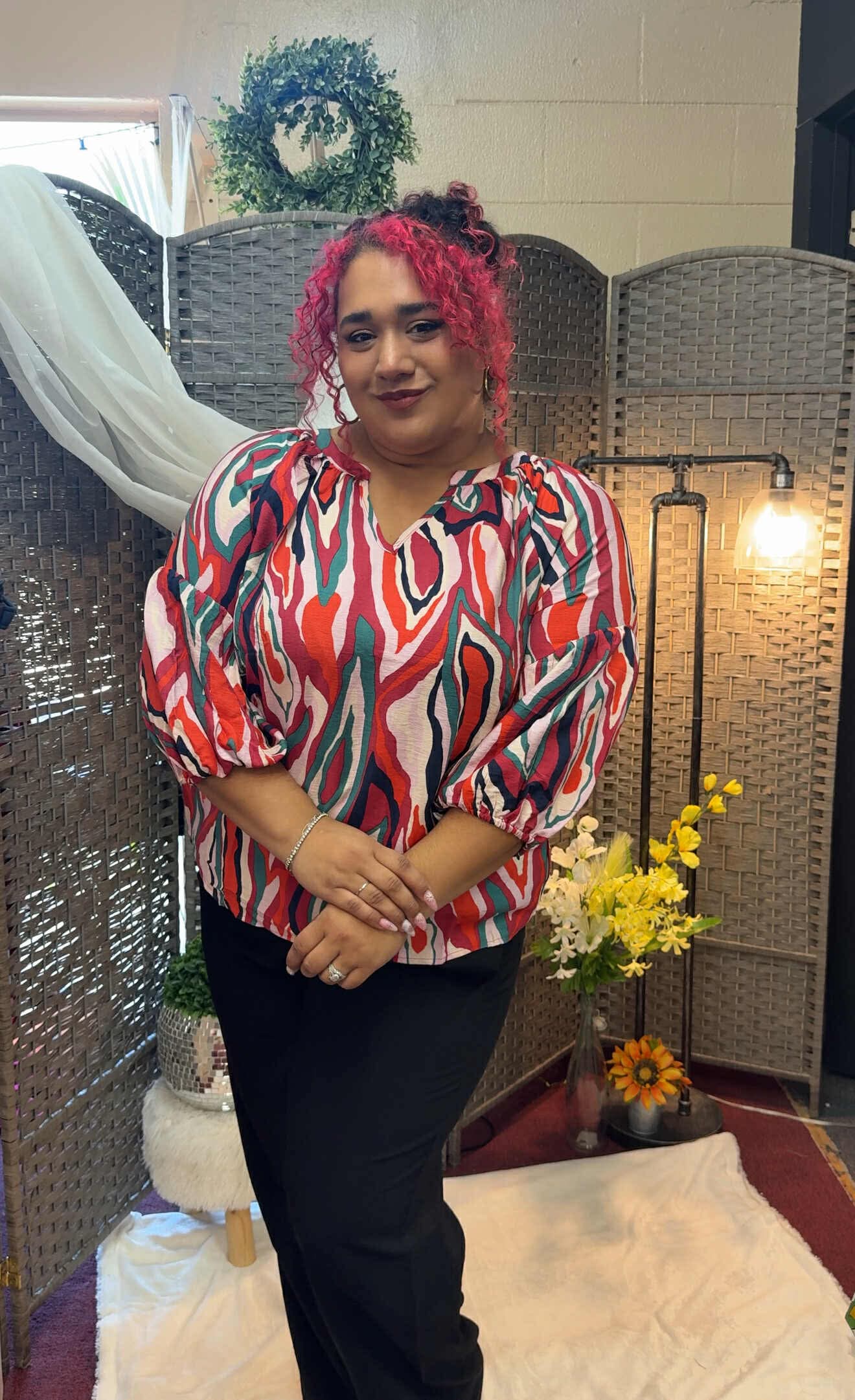 Plus Feeling Wild Top