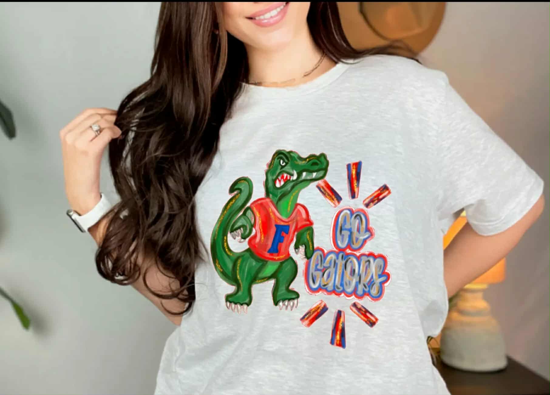 Watercolor Florida Gators