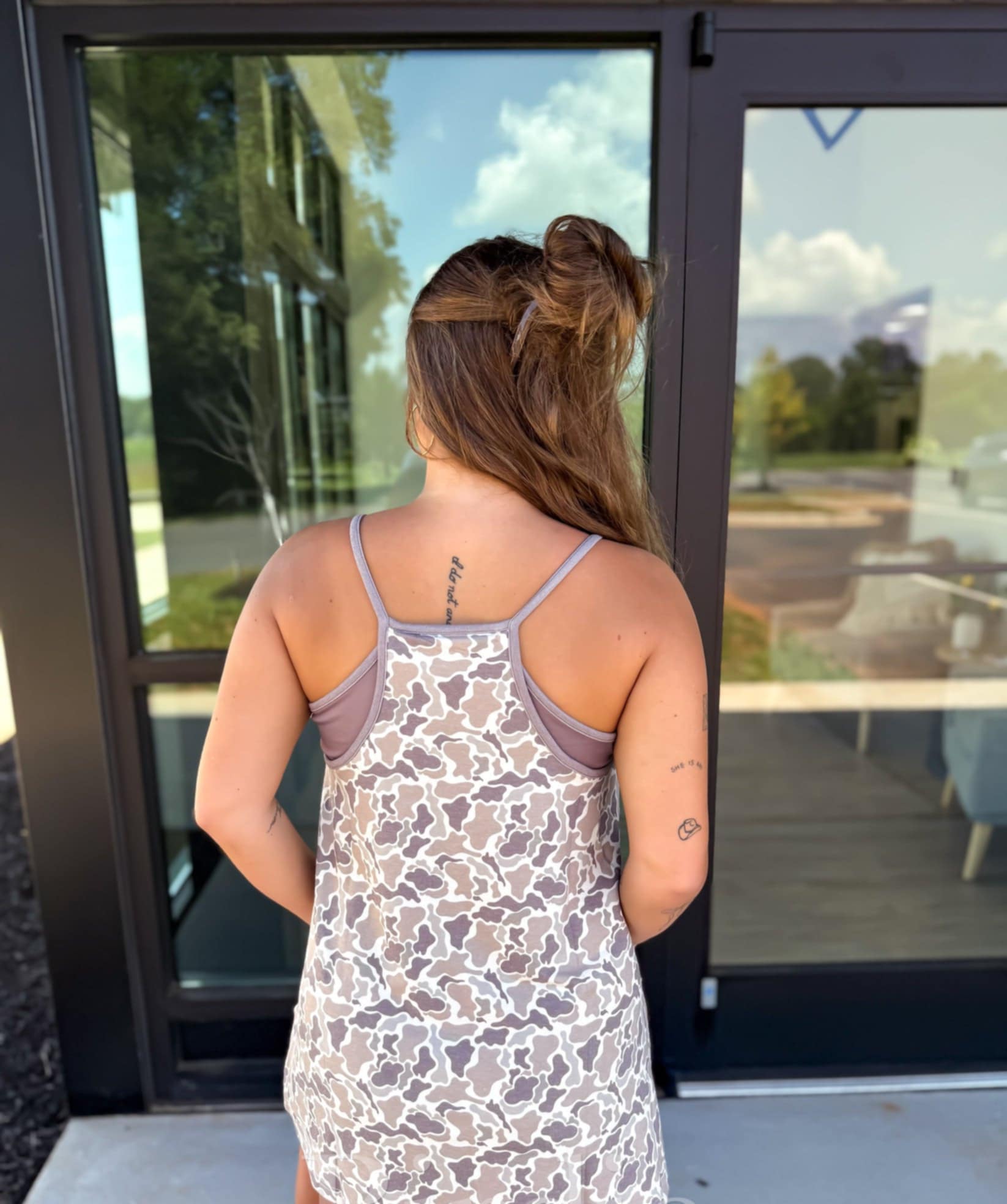 Camo Tank Dress