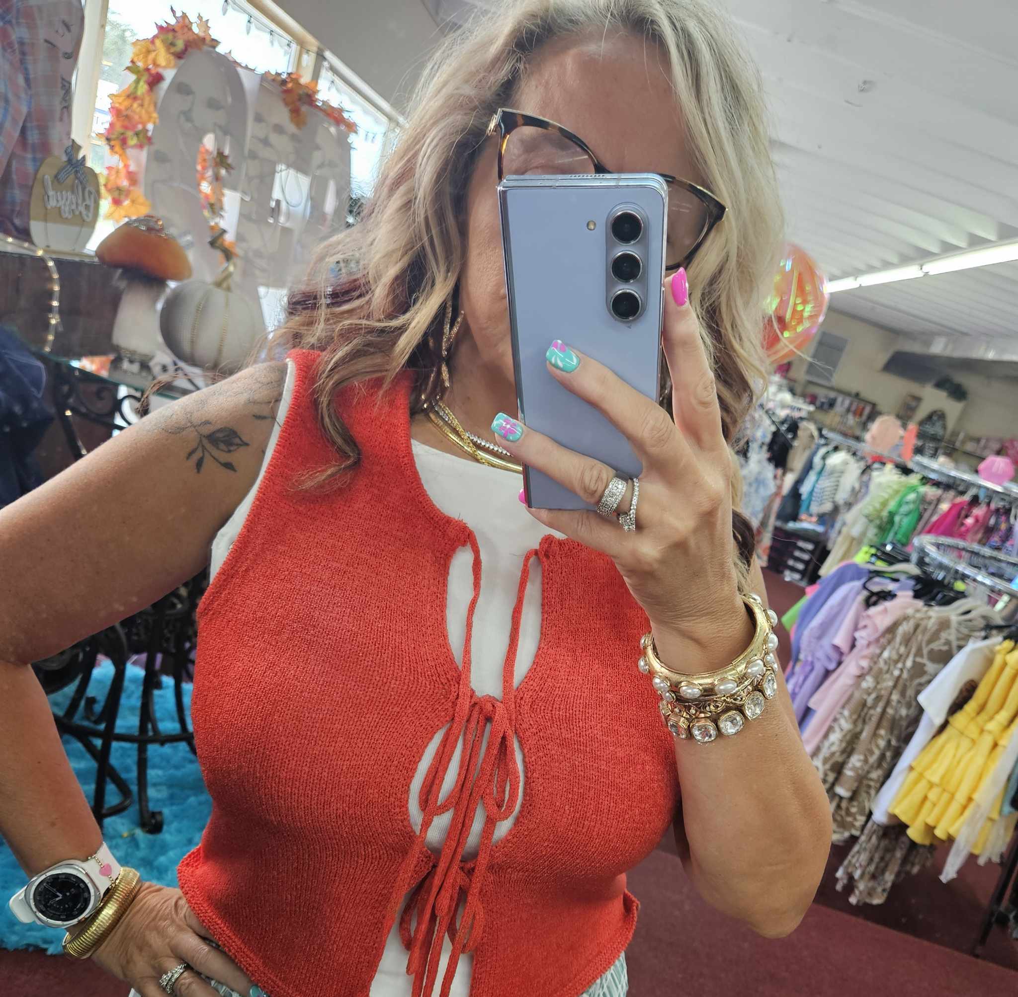 Brittany Red Top