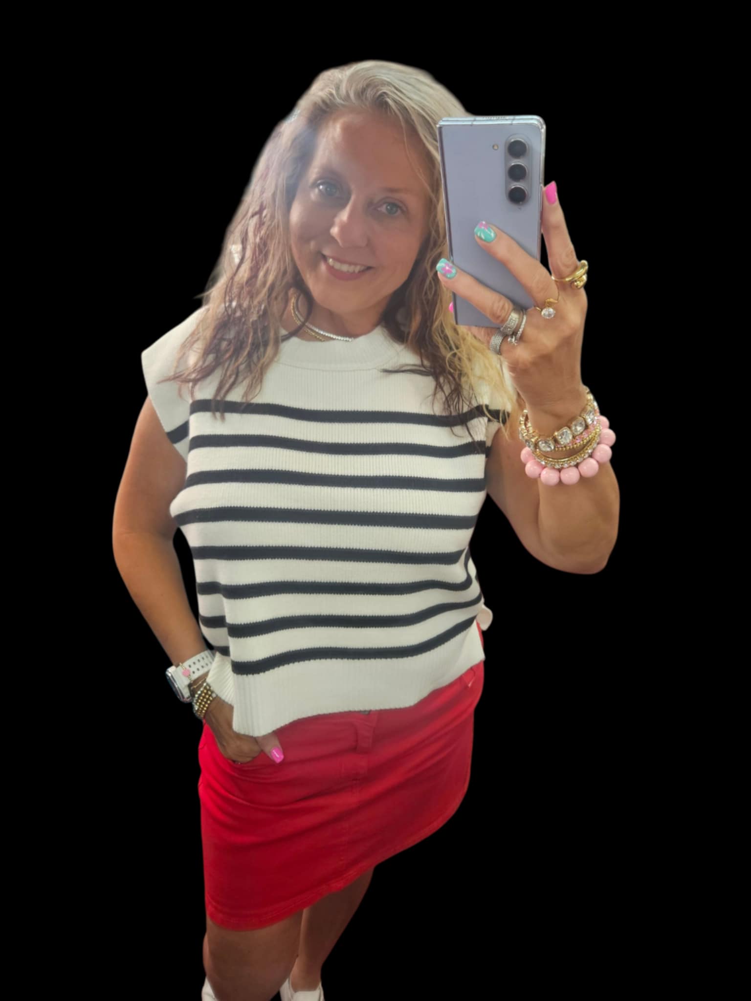 Black Olivia Top