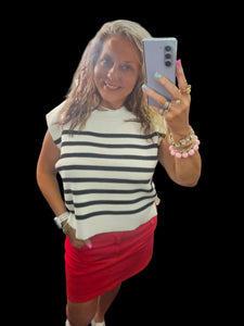 Black Olivia Top