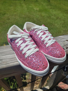 Barbie Pink Chunky Glitter Shoes